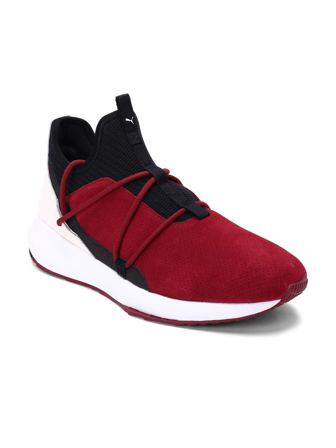 Buy Puma Scuderia Ferrari Motorsports Evo Cat II Suede LS Rhubarb