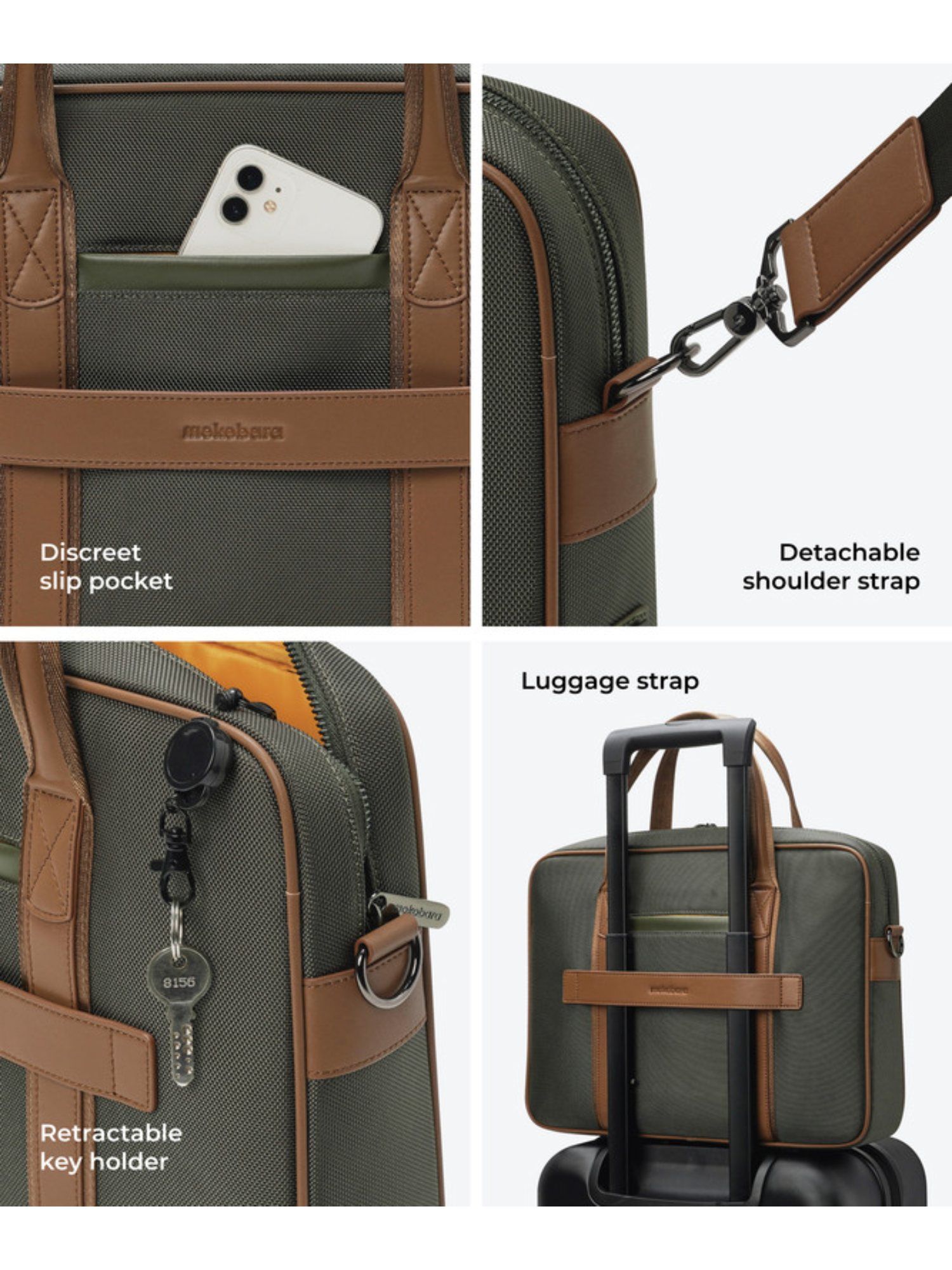 Buy MOKOBARA The Decaf Laptop Bag with Detachable Strap for Unisex