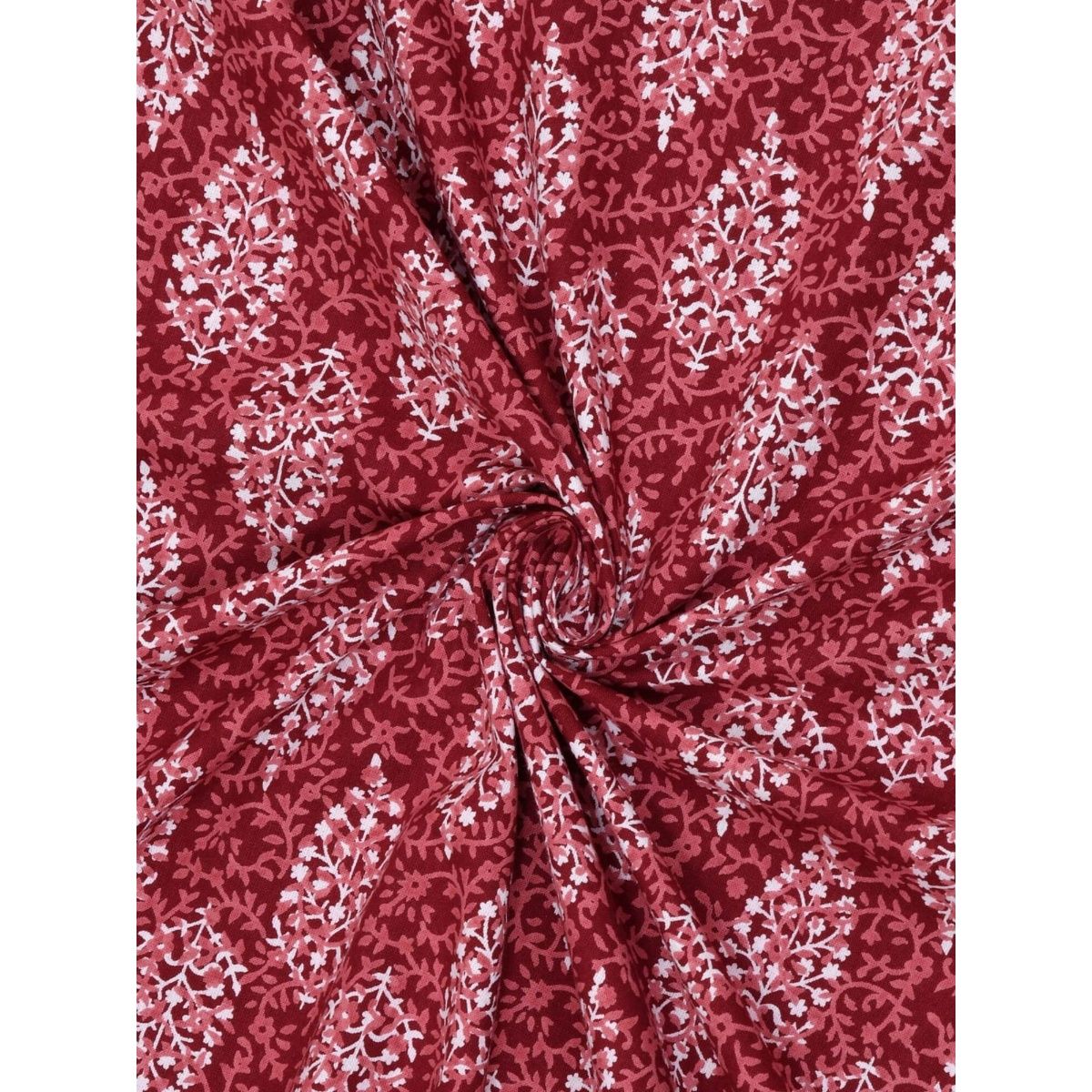 The Home Story Cotton 8 Pcs Diwan Set 1 Bedsheet 2 Bolster Covers