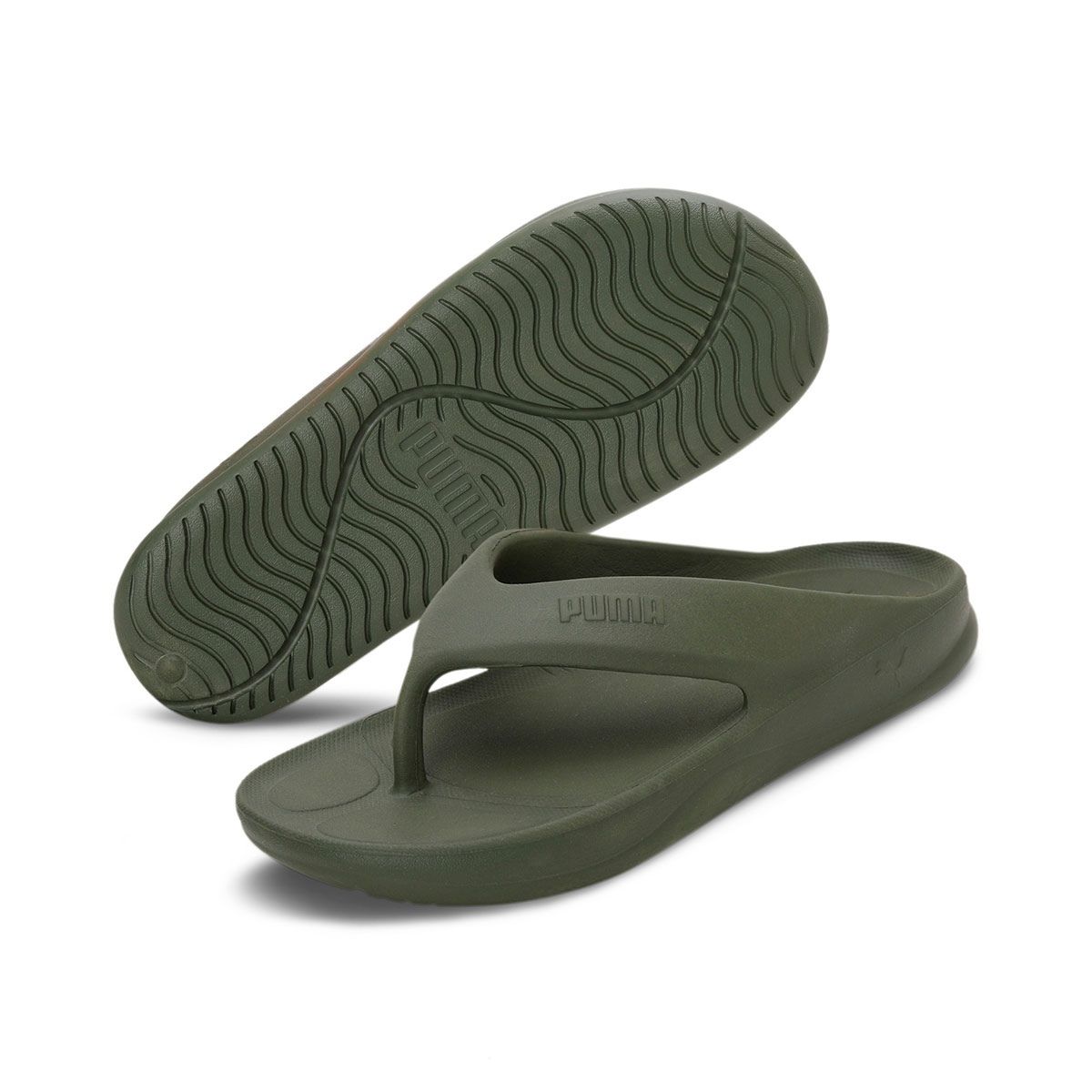 Buy Puma Wave Flip Green Casual Flipflops Online