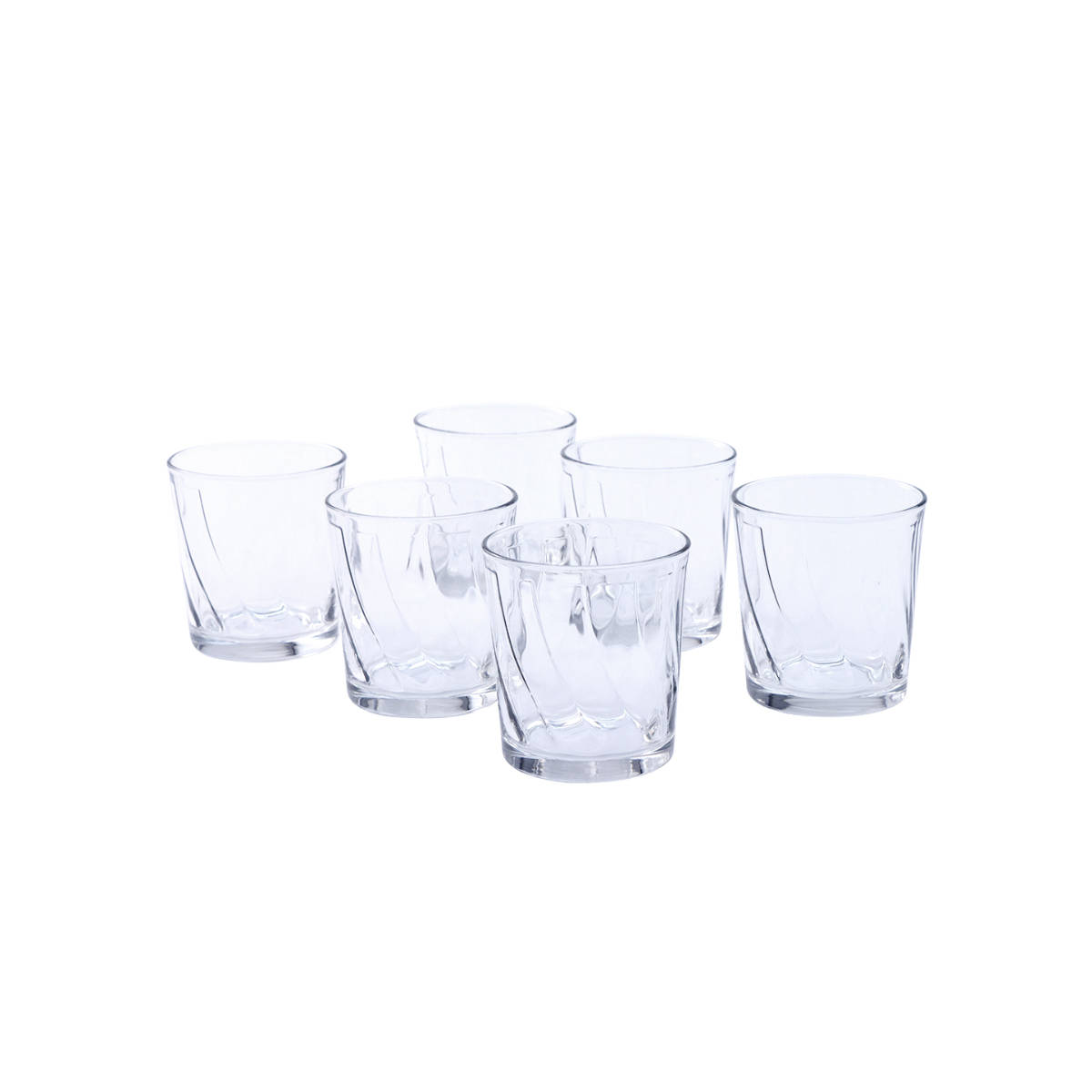 Wonderchef Modena Whiskey Glass 285 ml, Set of 6
