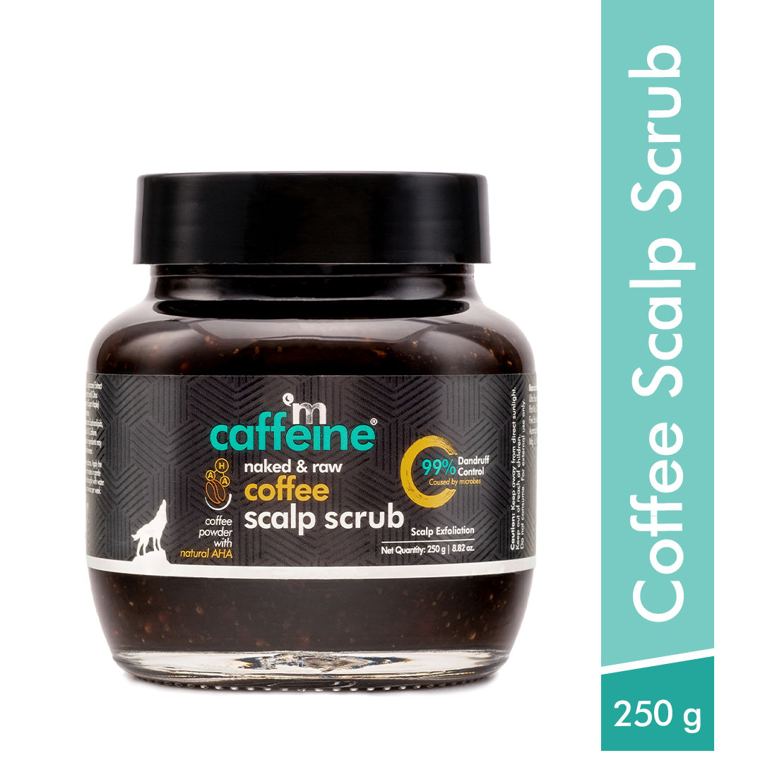 MCaffeine Anti Dandruff Coffee Scalp Scrub with 99% Dandruff Control Treatment; Sulfate-Paraben Free