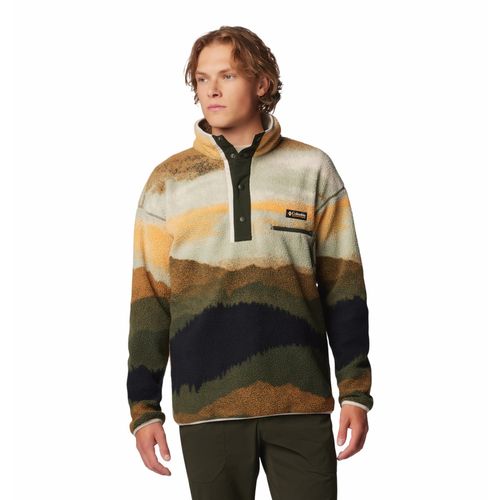 Buy Columbia Mens Multi Helvetia II Printed Half Snap Fleece