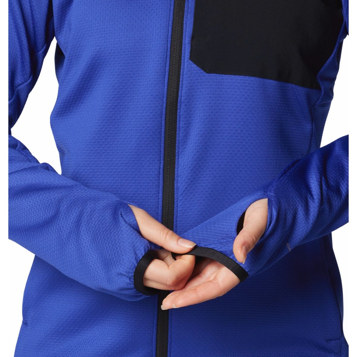 Buy Columbia Womens Blue Omni-Wick Triple Canyon Grid Fleece
