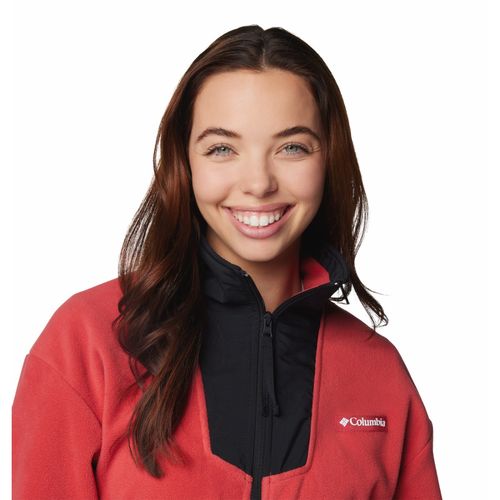Buy Columbia Womens Red Sequoia Grove Full Zip Fleece Jacket Online