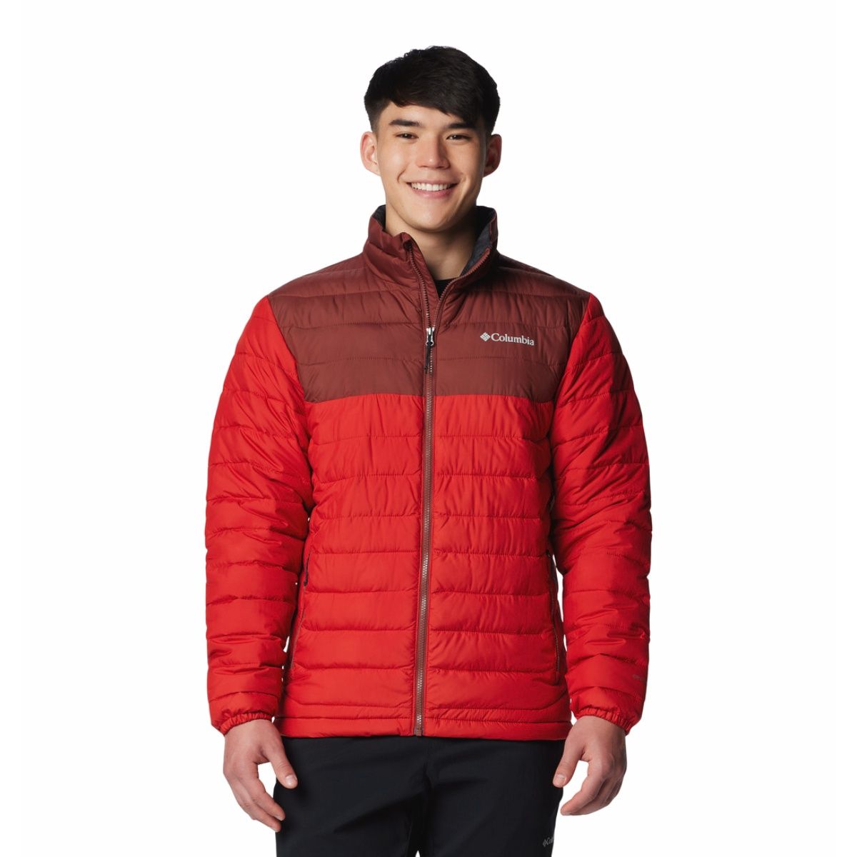 Buy Columbia Mens Red Omni Heat Reflective Powder Lite II Jacket Online