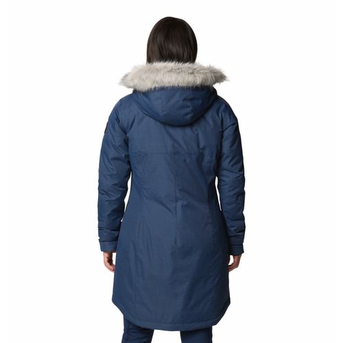 Buy Columbia Womens Navy Omni-Heat Reflective Suttle Mountain Long