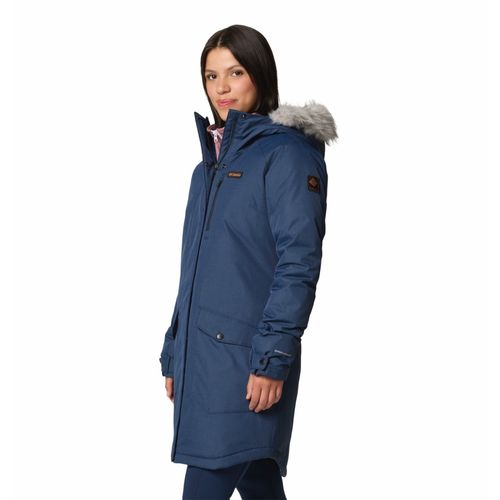 Buy Columbia Womens Navy Omni-Heat Reflective Suttle Mountain Long
