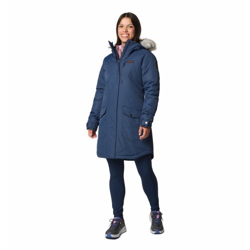 Buy Columbia Womens Navy Omni-Heat Reflective Suttle Mountain Long