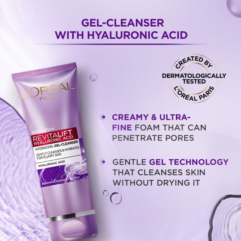 L'Oreal Paris Revitalift Hyaluronic Acid Hydrating Gel Cleanser Buy L