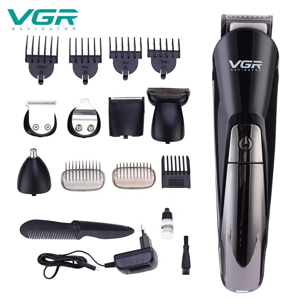 VGR V-012 Professional Cord & Cordless Grooming Kit With 120 Mins ...