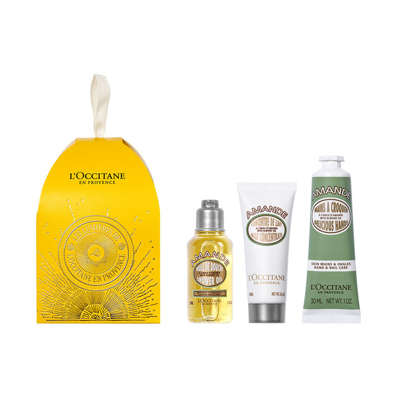 Buy L'Occitane Almond Ornament Bath & Body Care Gift Set Online