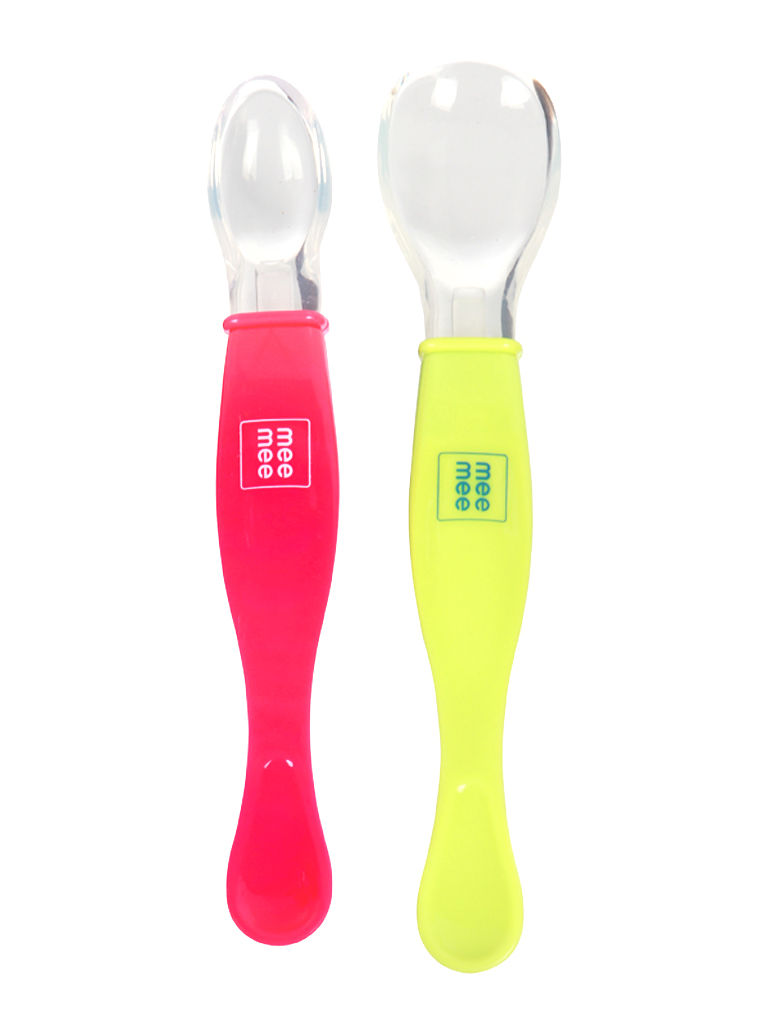 Mee Mee 3 In 1 Baby Weaning Spoon - Color May Vary