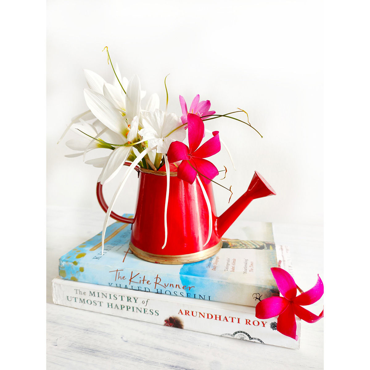 Ecofynd Red Small Metal Watering Can Buy Ecofynd Red Small Metal Watering Can Online At Best