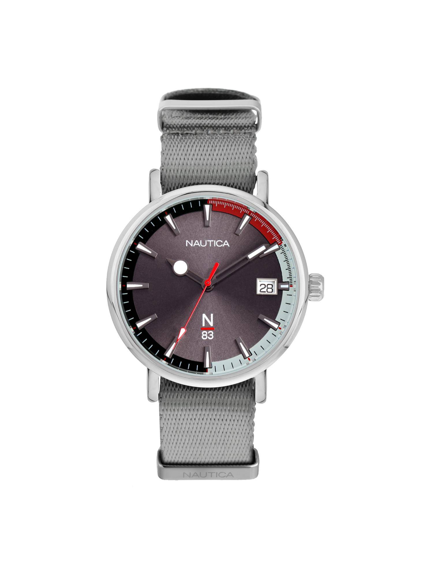 Nautica Men N83 Sporty Grey Dial Analog Watch - NAPMYF302 (M)