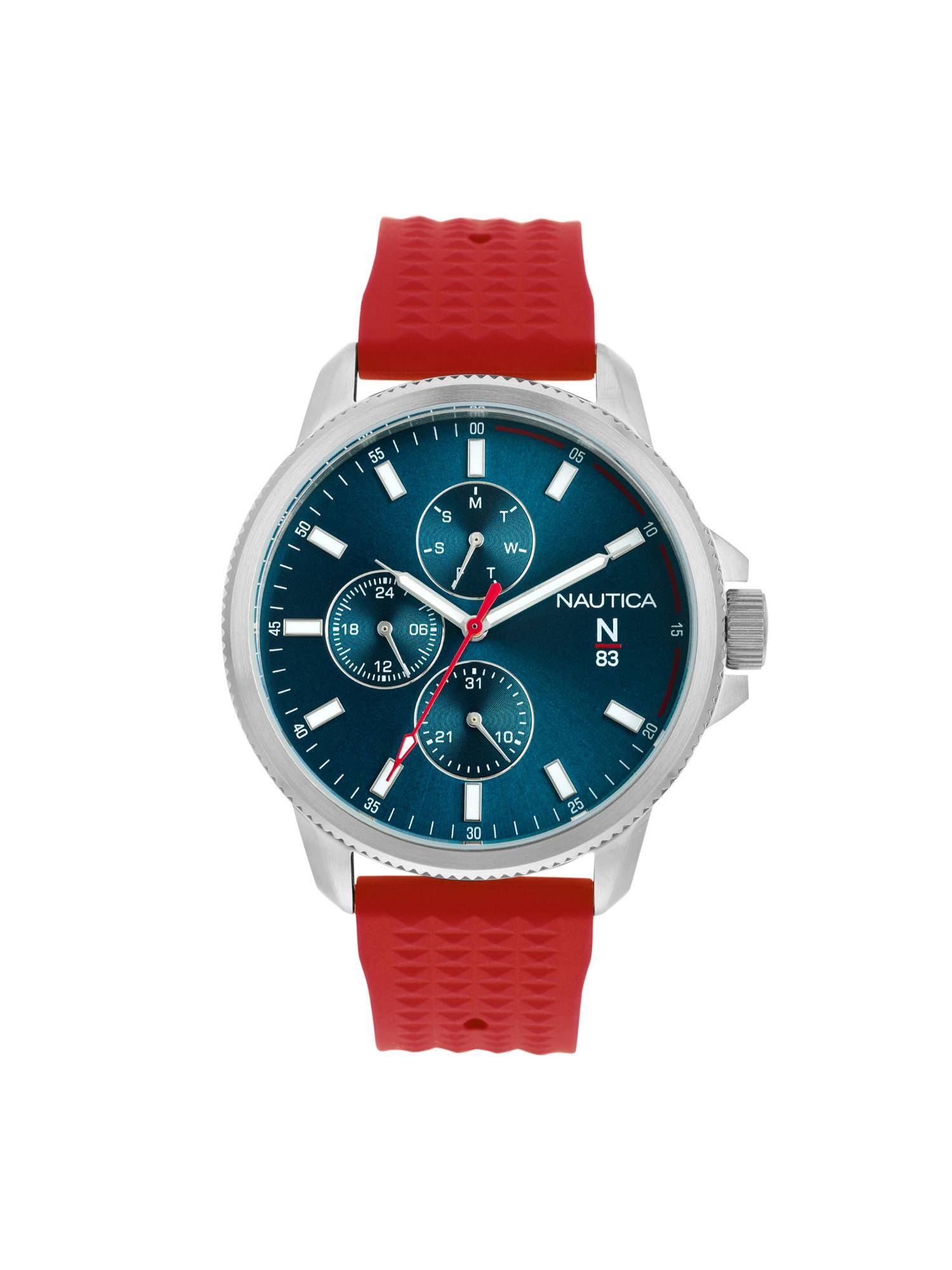 Nautica Men N83 Sporty Blue Dial Analog Watch - NAPMYF312 (M)