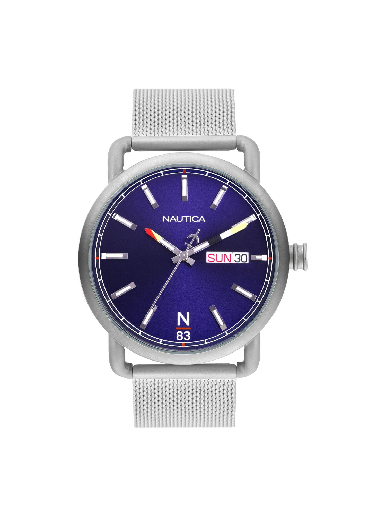 Nautica Men N83 Sporty Blue Dial Analog Watch - NAPMYF324 (M)