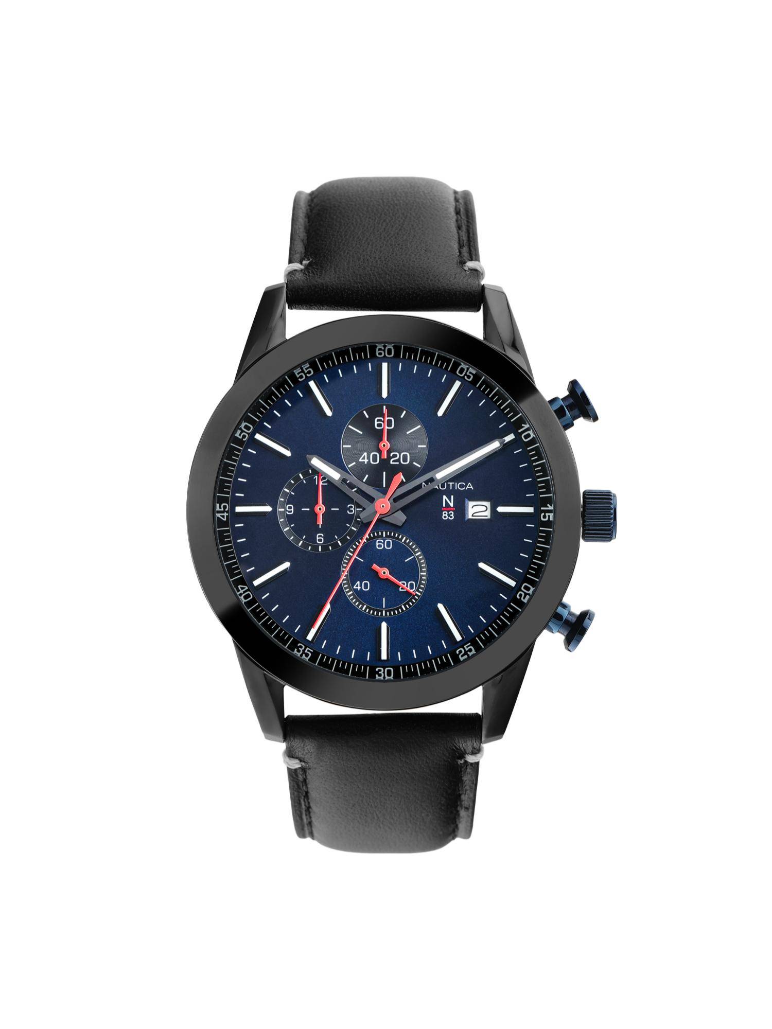 Nautica Men N83 Sporty Blue Dial Analog Watch - NAPMYF336 (M)