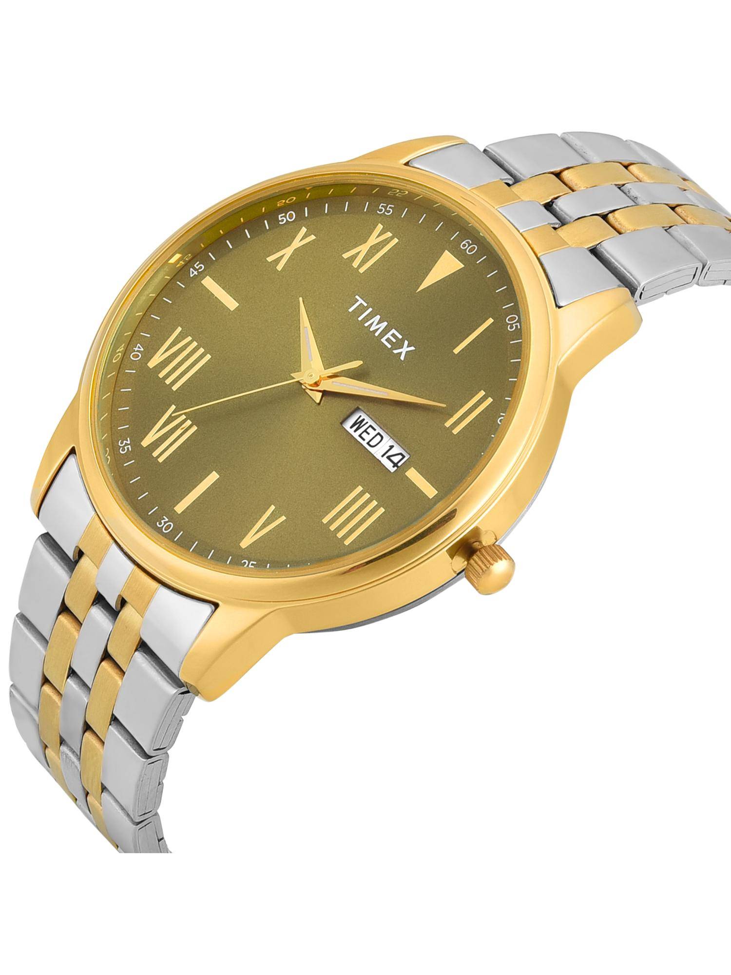 Buy Timex Men Trendline Green Dial Analog Watch - TWTG12115 (M) Online