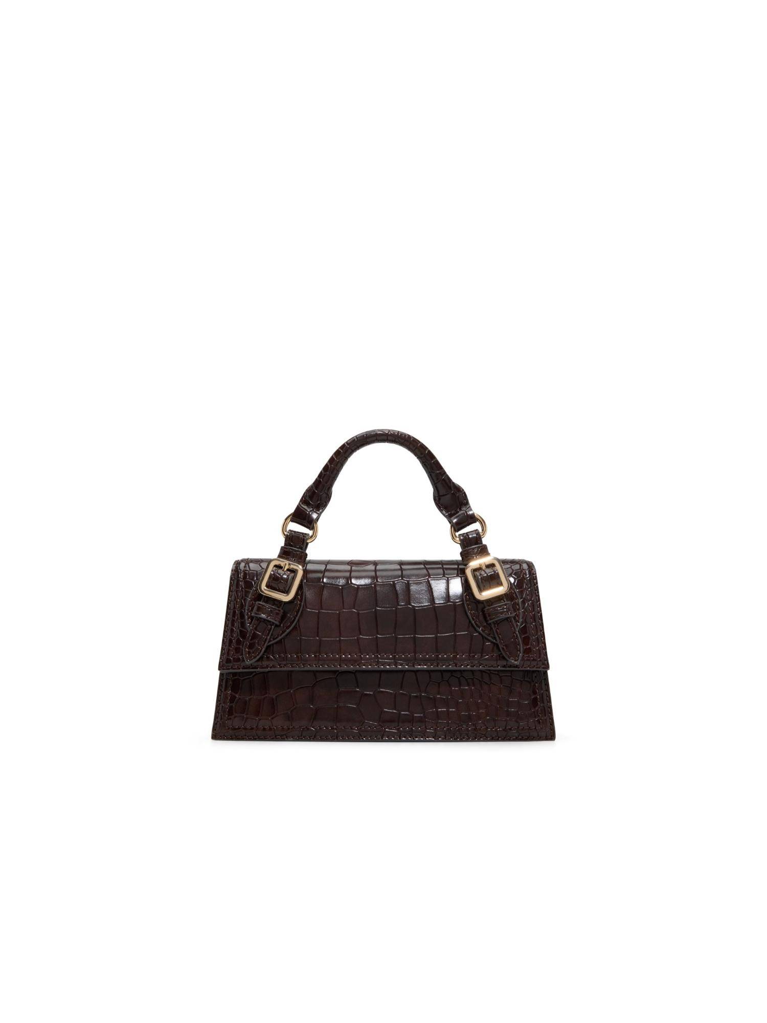 Call It Spring Fayye Women Brown Top Hand Bag with Detachable Straps