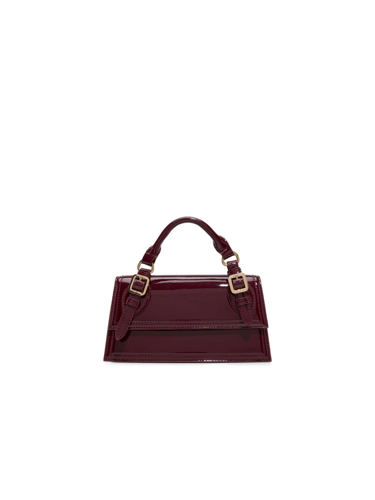 Call It Spring Fayye Women Maroon Top Hand Bag with Detachable Straps