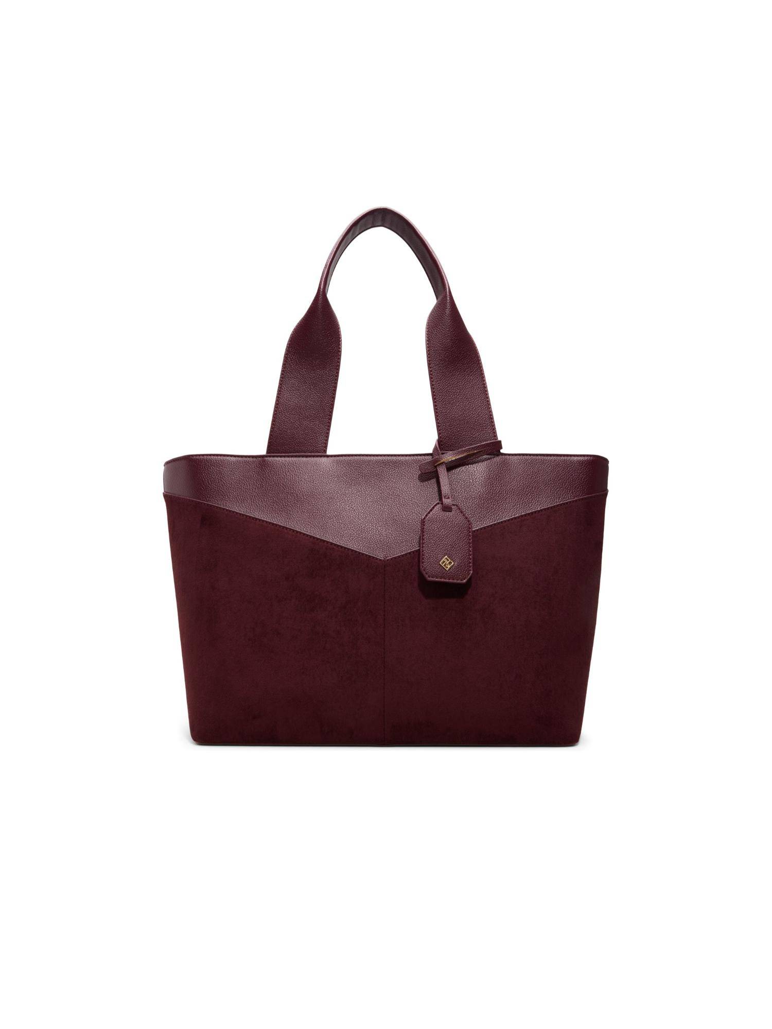 Call It Spring Saage Women Maroon Tote Bag with Charm