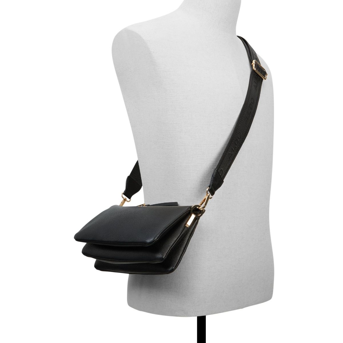 Buy Aldo Cialy Black Womens Cross Body Bag with Detachable