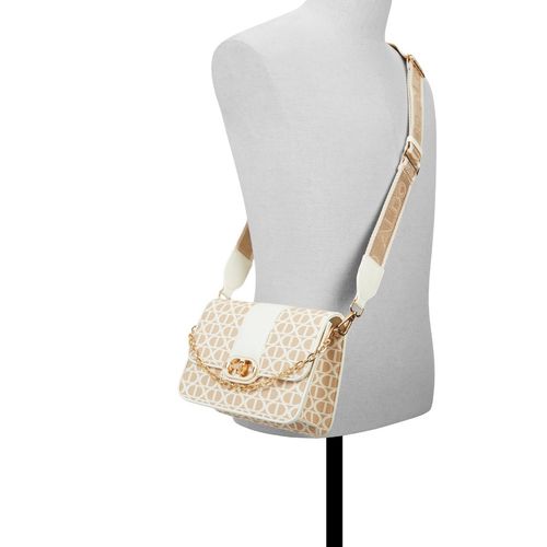 Buy Aldo Toulon Beige Womens Cross Body Bag with Detachable Strap