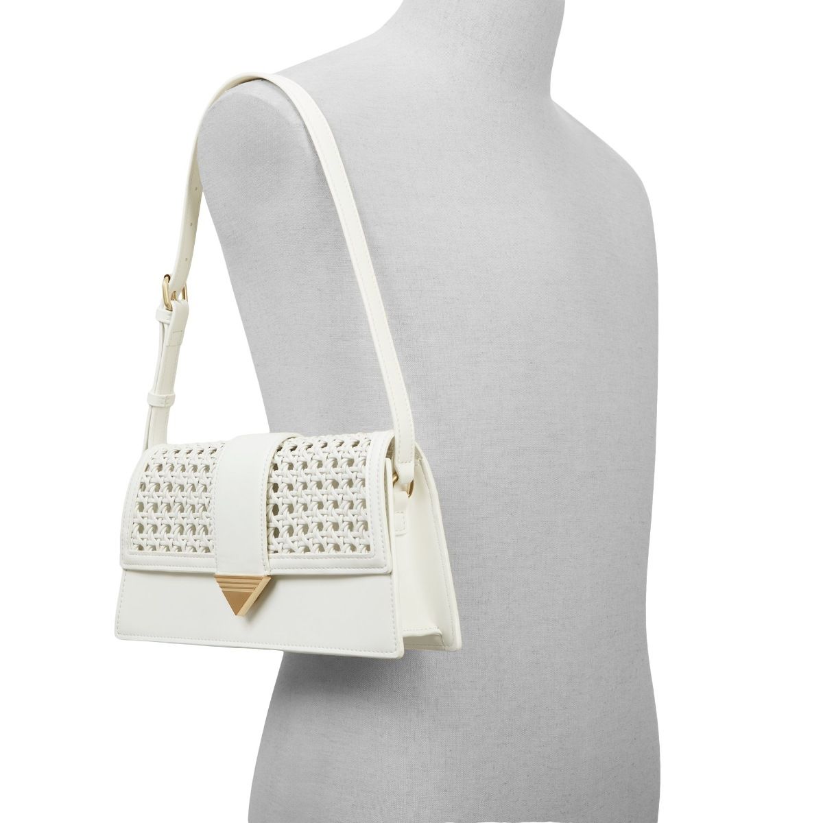 Buy Aldo Zenithpurse White Womens Shoulder Bag Online