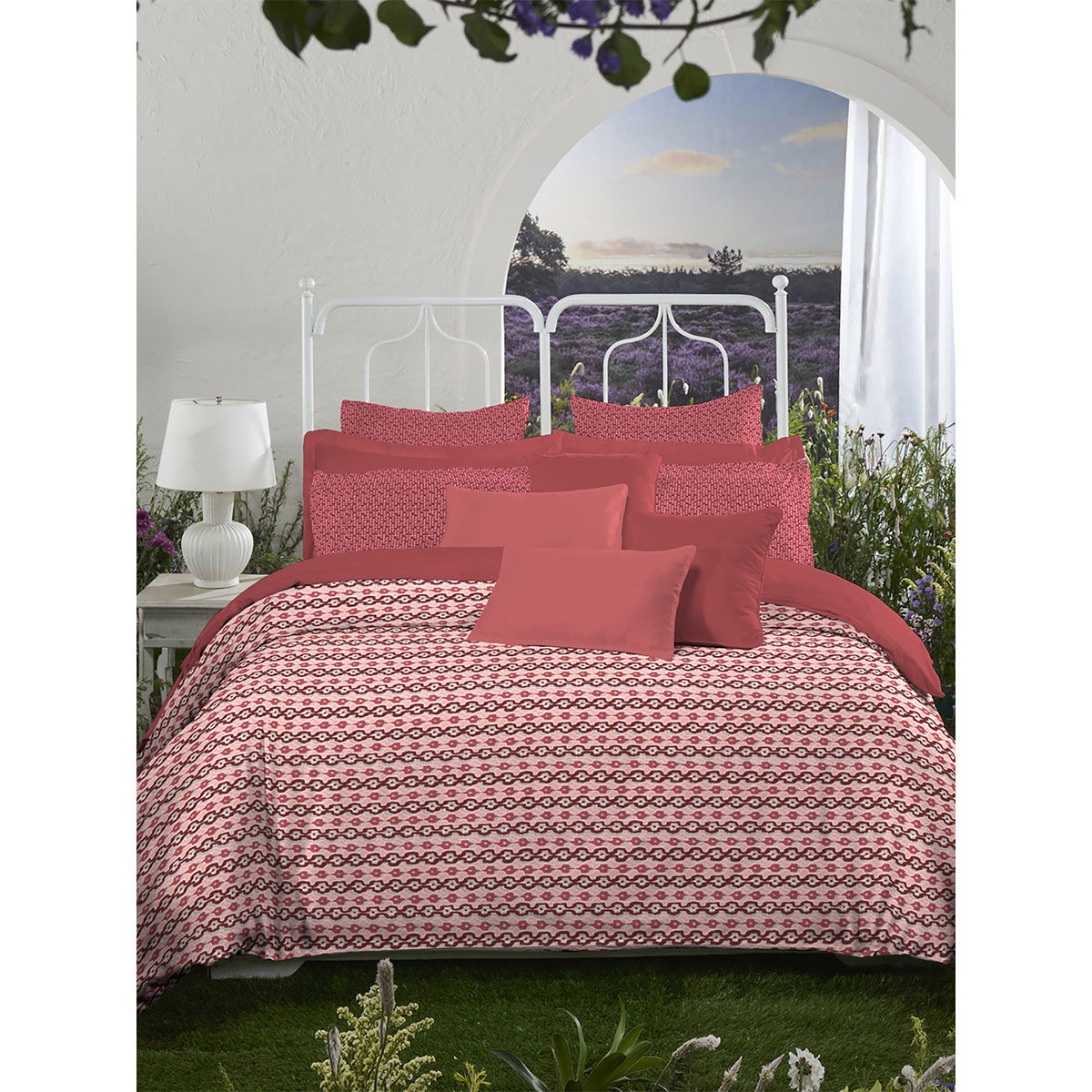 Buy My Trident Aroma Collection, 1 Bedsheet with 2 Pillow Covers