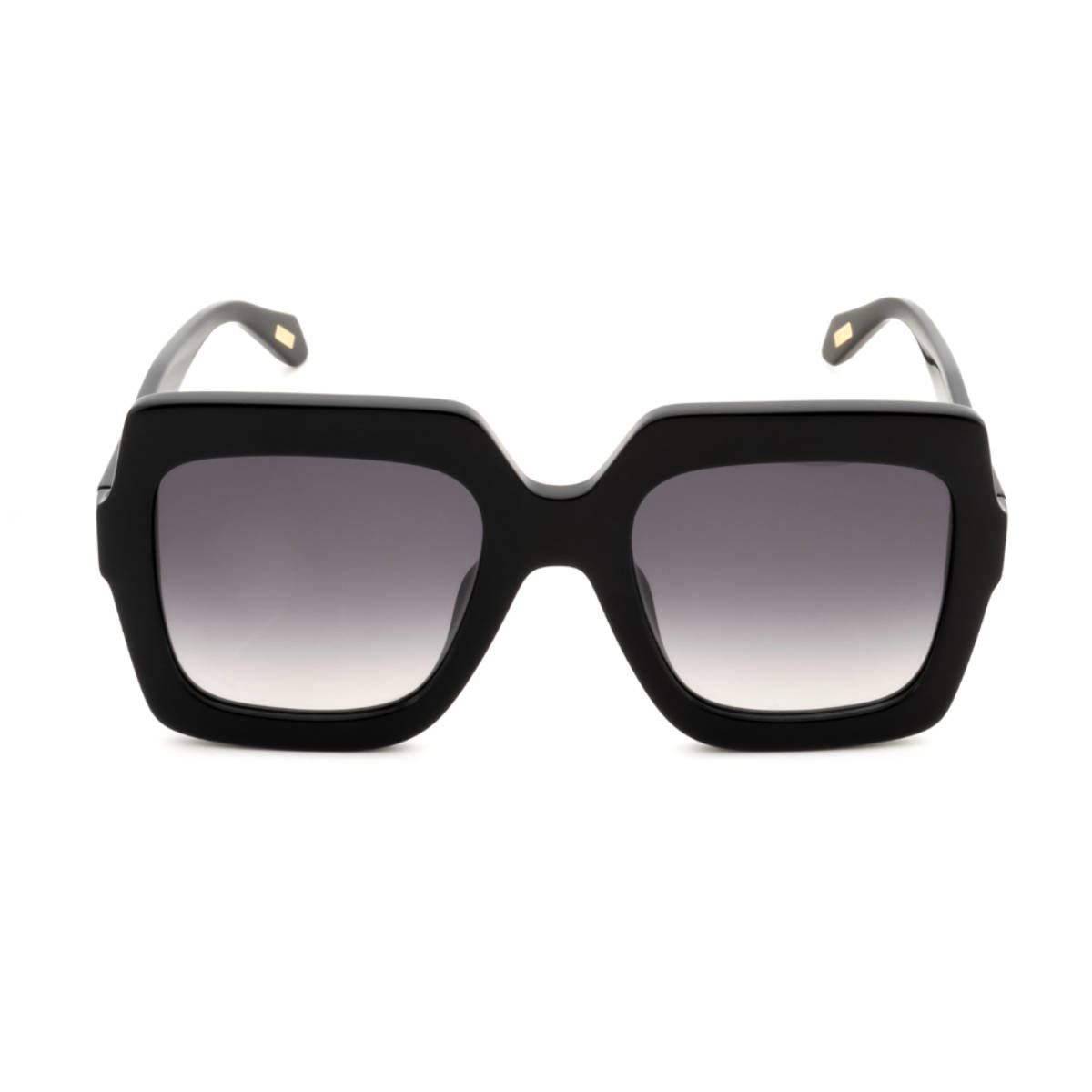 Just Cavalli Shiny Black Acetate Frame and Grey Smoke Sunglasses (Sjc02353700Sg) (53)