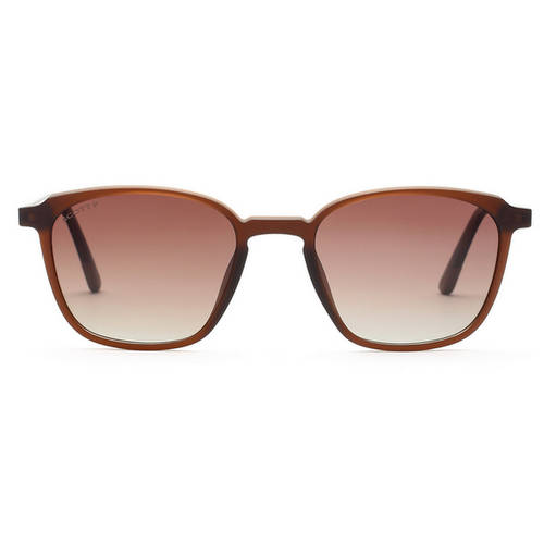 French Connection Brown Frame with Brown Gradient Lenses Sunglasses Buy French Connection Brown Gradient Lens Square Sunglass  main image 4