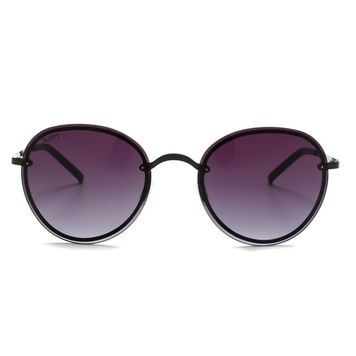 Black frame hotsell purple lens sunglasses