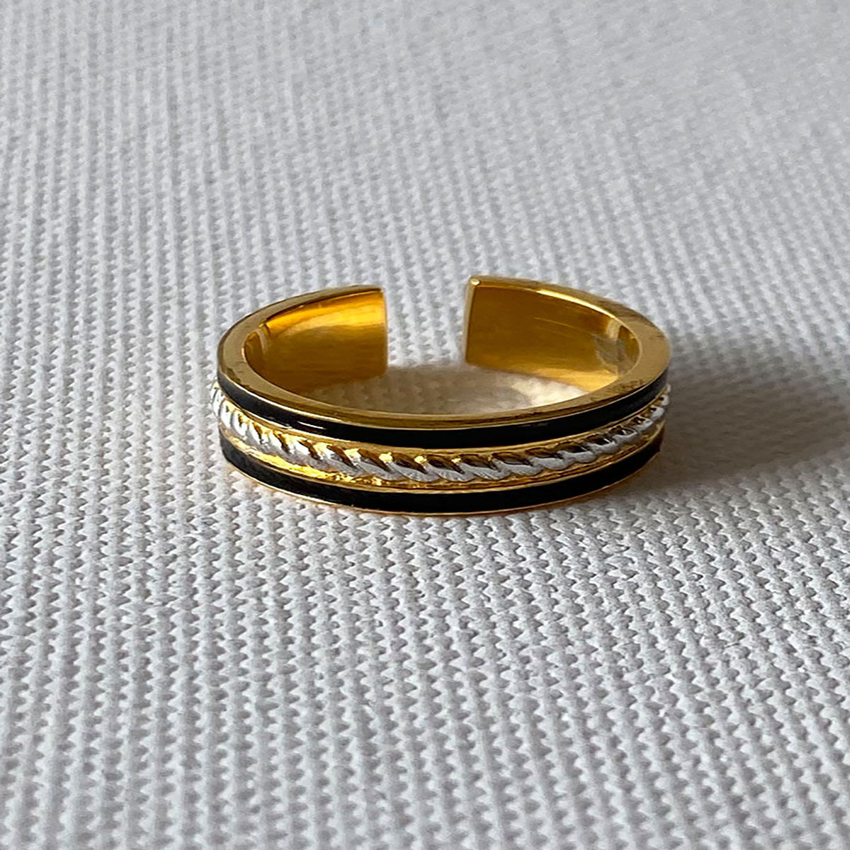 ChenGG Ring Luxury Creative Black Diamond Ring for Women Ladies India | Ubuy-vachngandaiphat.com.vn