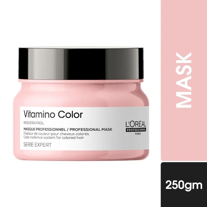 L'Oreal Professionnel Vitamino Color Hair Mask with Resveratrol for Color-treated Hair, Serie Expert