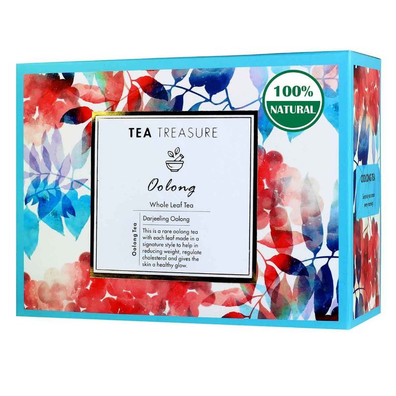 Tea Treasure Oolong Darjeeling Tea 18 Pyramid Tea Bags