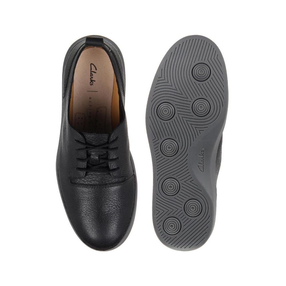 clarks hale lace black