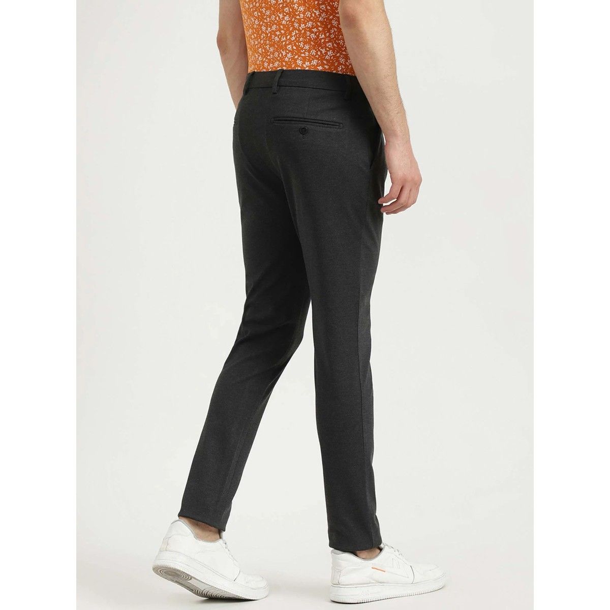Buy United Colors of Benetton Beige Slim Tapered Fit Trousers from top  Brands at Best Prices Online in India  Tata CLiQ