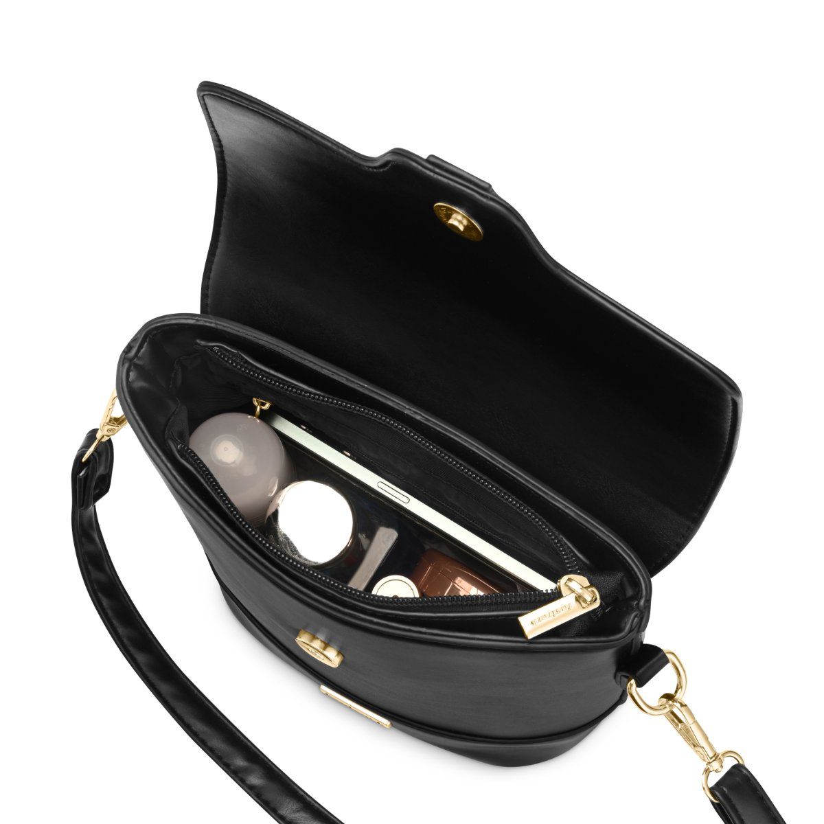 Buy Fastrack Women Black Shoulder Bag Online