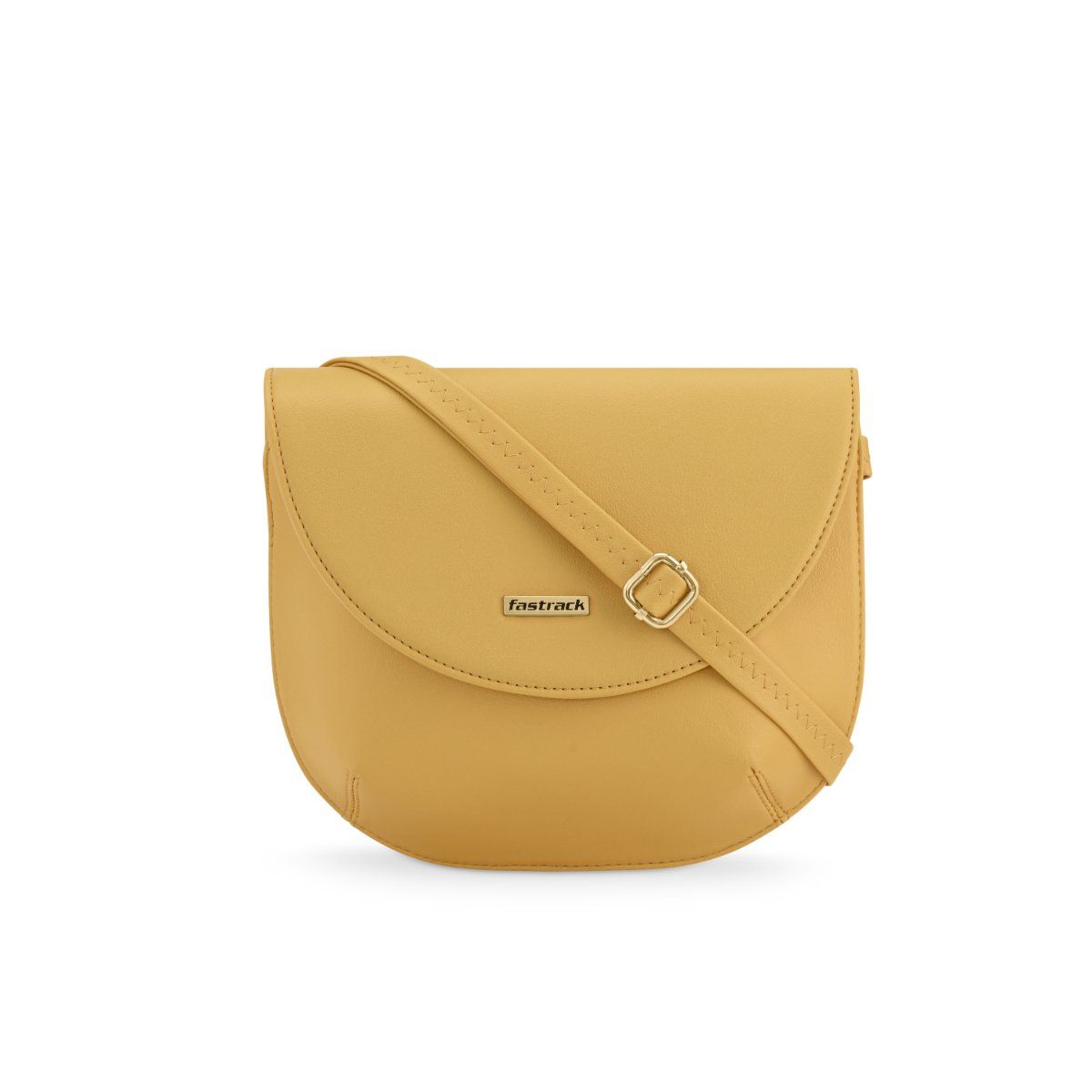 Buy Fastrack Women Yellow Sling Bag Online