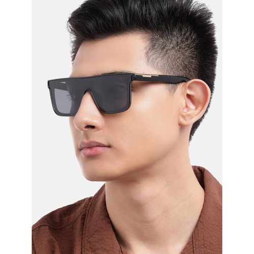 Carlton London Black with Polarised Wayfarer Sunglasses (CLSM502)