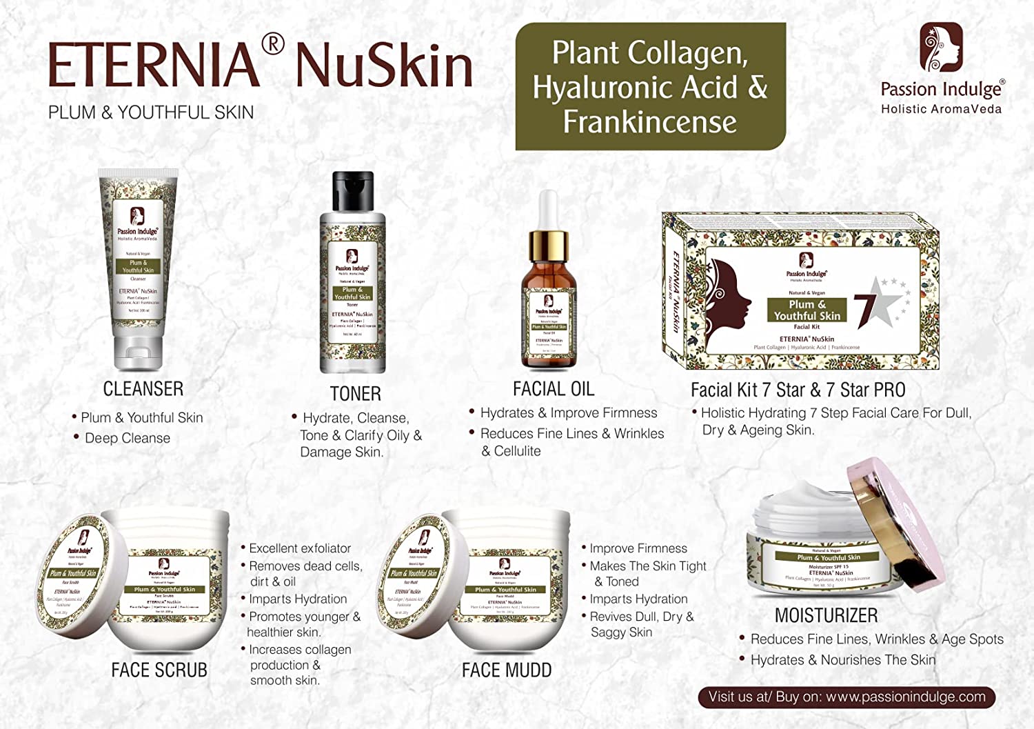 Buy Passion Indulge Eternia Nuskin 7 Star Pro Facial Kit Online