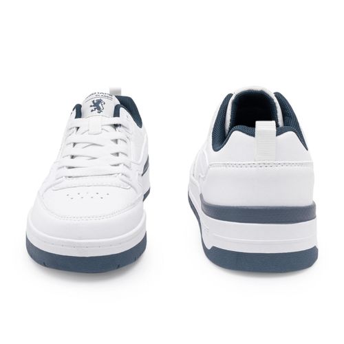 Buy Red Tape Women's Solid White Blue Sneakers Online