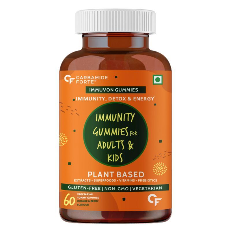Carbamide Forte Vitamin C Immunity Booster Gummies for Adults and Kids