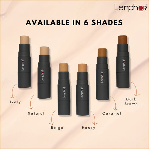 Buy Lenphor Waterproof Long-lasting Full Coverage Stick Foundation