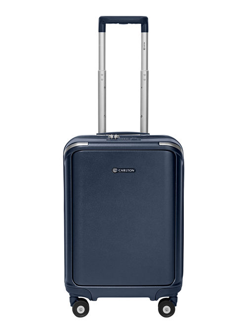 Buy CARLTON Unisex Navy Blue Style Cabin Hard Trolley Bag (S) Online