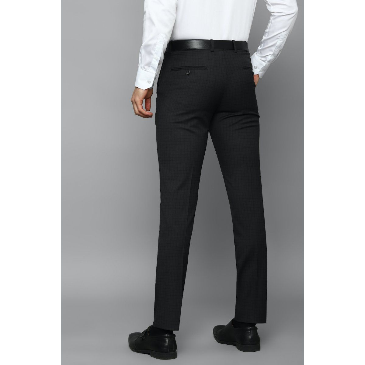 Buy Louis Philippe Grey Trousers Online - 177873 | Louis Philippe