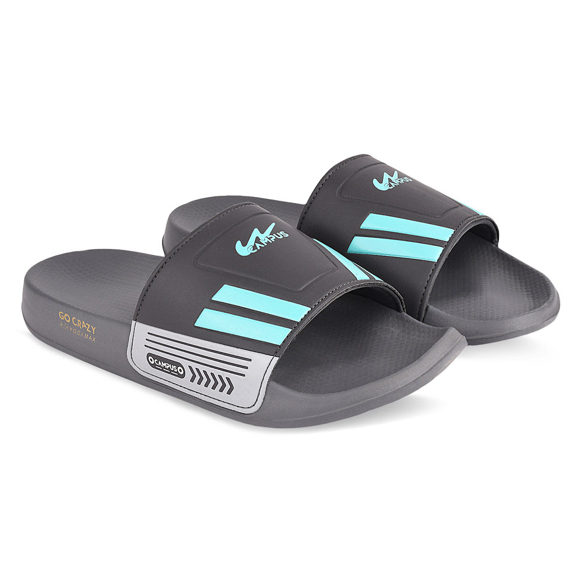 Campus Sl 428 Grey Mens Sliders