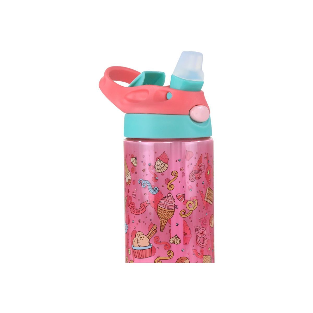 Smiley Kiddos Sipper bottle 750 ml - ice cream theme Pink: Buy Smiley ...