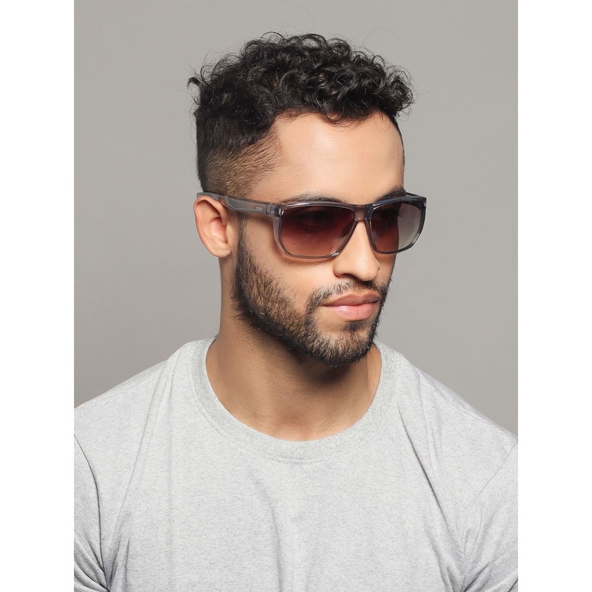 Buy IDEE IDS2900C5SG UV Protected Gradient Mirror Sunglasses for Men 62 Online